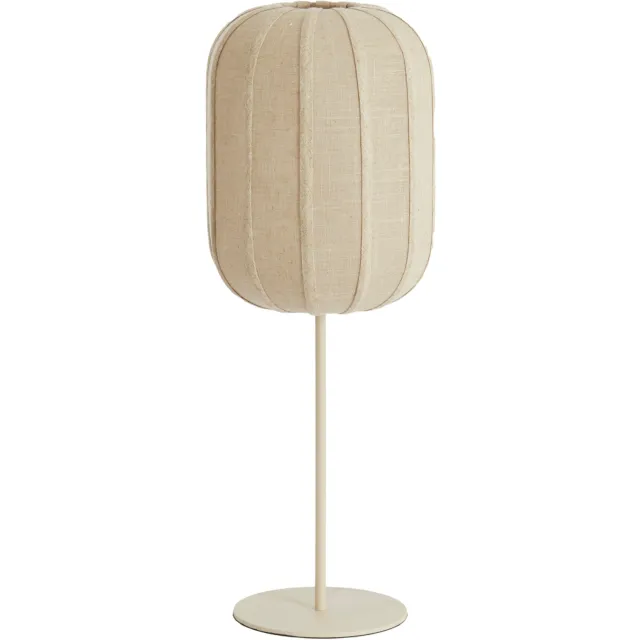 Light & Living tafellamp SOLUNE (Ø25x70 cm) crème
