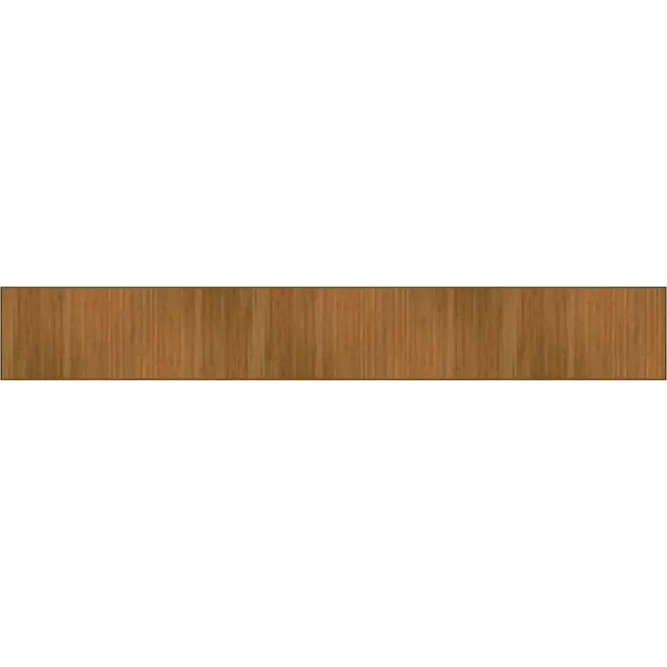 vidaXL Vloerkleed rechthoekig 70x500 cm bamboe bruin, foto 3