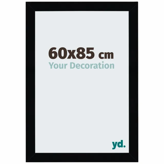 yd. Your Decoration - Fotolijst 60x85 cm - MDF - Zwart Hoogglans - Mura