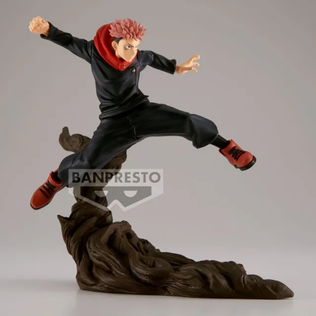 Banpresto Jujutsu Kaisen Combination Battle PVC Statue Yuji Itadori 8 cm Beeld multi