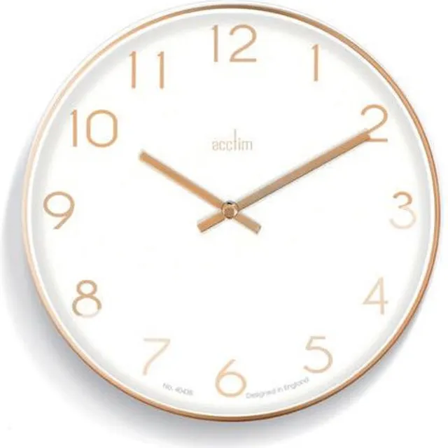Acctim 22838 - Wandklok Roségoud