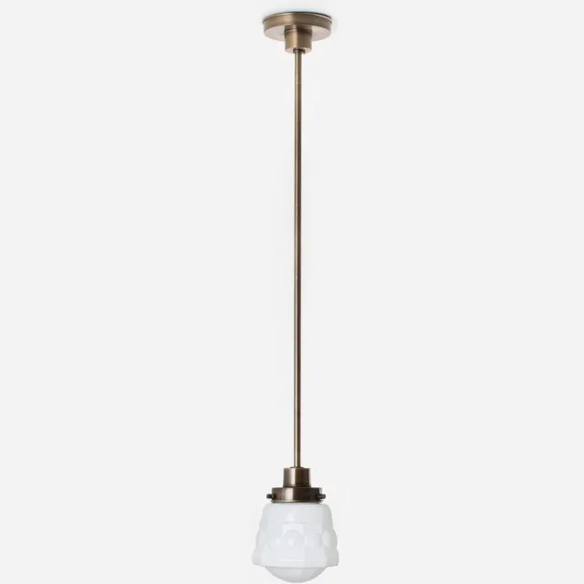 Coloured by Art Hanglamp Weimar 20's Brons - Art Deco Trade