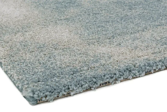 Eazy Living Easy Living - Dream-Spa-Blue Vloerkleed - 160x230 - Rechthoek - Laagpolig Tapijt - Modern - Blauw, Grijs
