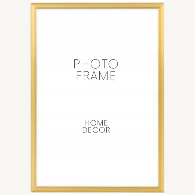 Luca Aluminium Fotolijst Goud 21x30 cm - Stijlvolle Wanddecoratie