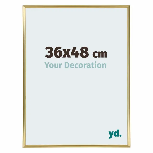 yd. Your Decoration - Fotolijst 36x48 cm - Kunststof - Goud - Annecy