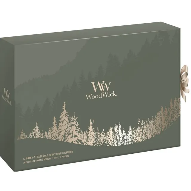 WoodWick WW Advent Calendar geurkaars 37x25x7 cm - meerkleurig multi