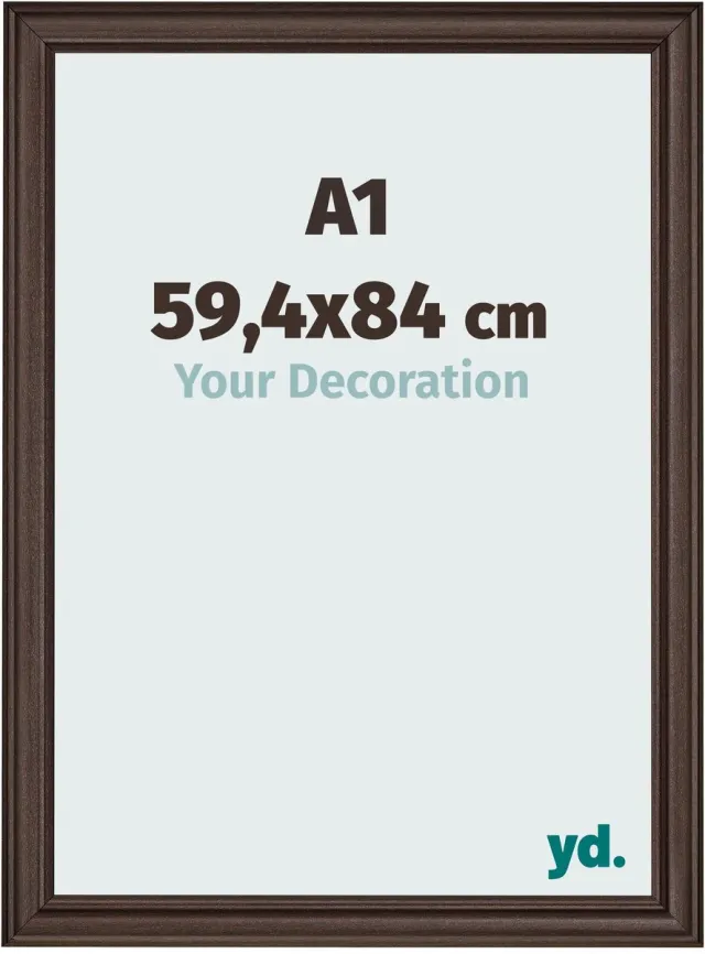 yd. Your Decoration - Fotolijst A1 59,4x84 cm - MDF - Eiken Donker - Lazio