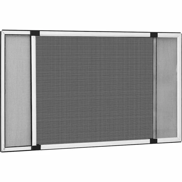 vidaXL Raamhor uitschuifbaar (75-143)x50 cm wit