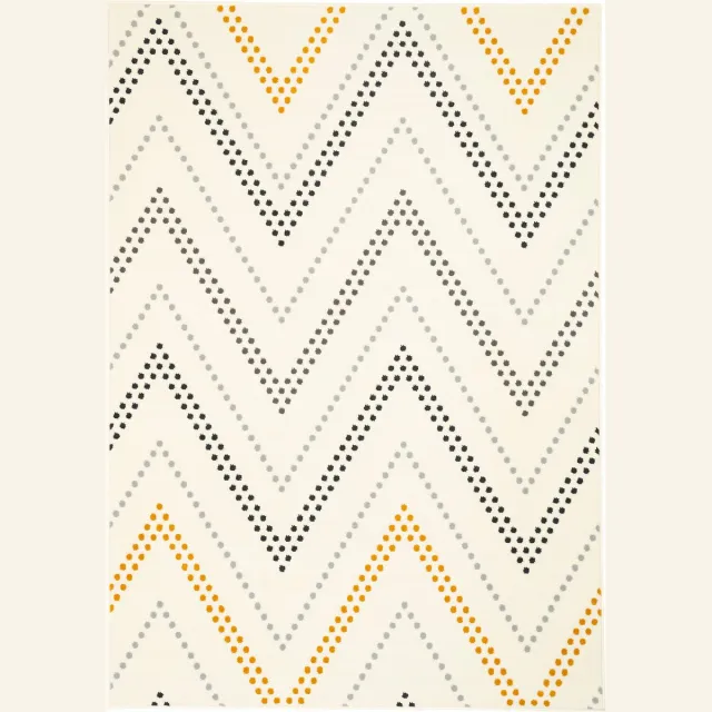 Pergamon Vloerkleed Tapijt Modern Trendline Zig Zag Creme