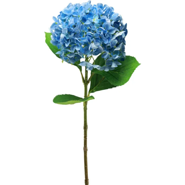 Viana Kunstbloemen decoratie hortensia kunst blauw 69cm