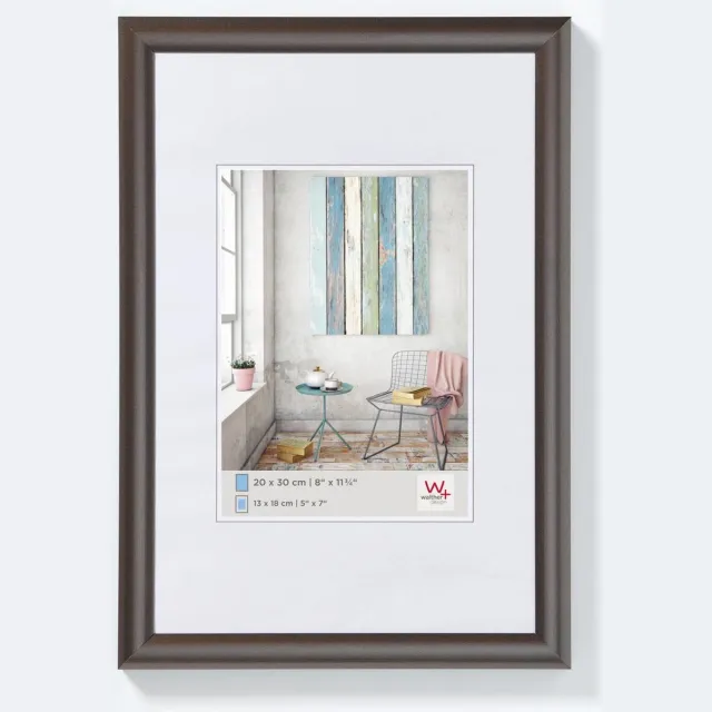 Walther Trendstyle - Kunststof lijst - Fotoformaat 10x15 cm - Staal