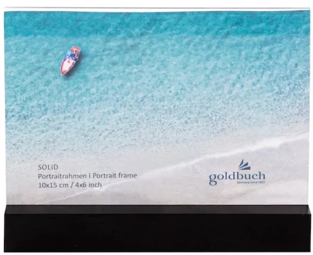 Goldbuch Fotolijst Solid - Zwart - 10x15 cm