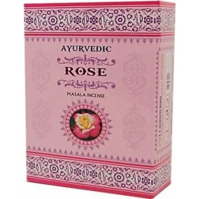 Yogi & Yogini naturals Wierook Ayurvedische masala Roos Premium Wit