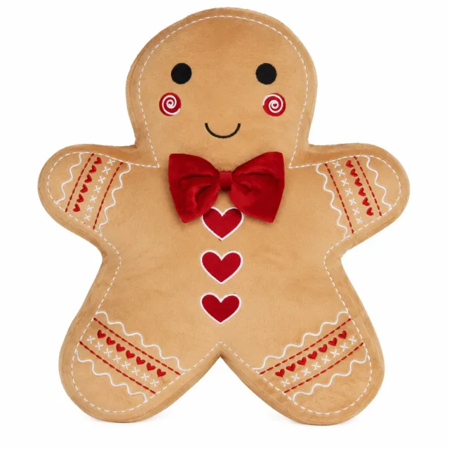 O'Malley Kussen gingerbread beige 49 cm - Kerst