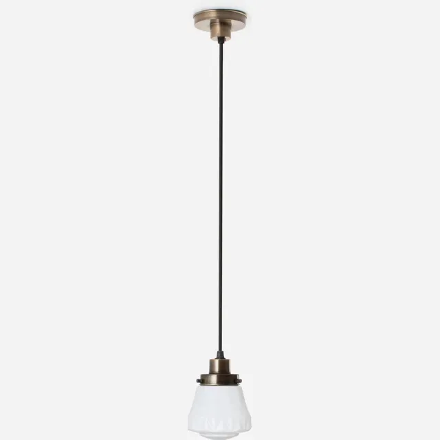 Coloured by Art Hanglamp aan snoer Bold 20's Brons - Art Deco Trade