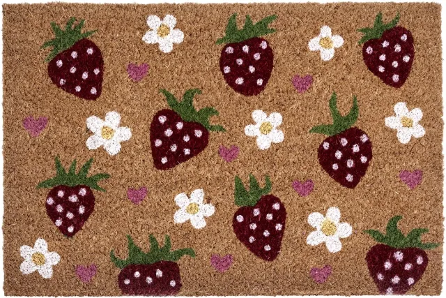 Beliani SHAININ - Deurmat - Meerkleurig - 40 x 60 cm - Kokos