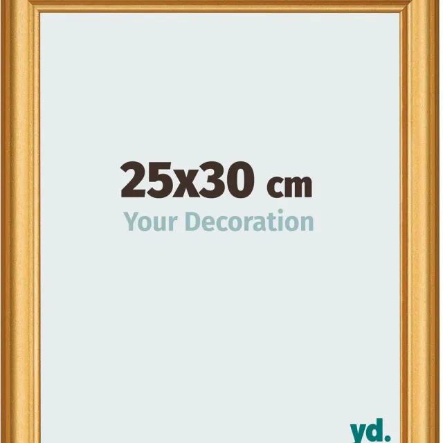 yd. Your Decoration - Fotolijst 25x30 cm - MDF - Goud Mat - Lazio