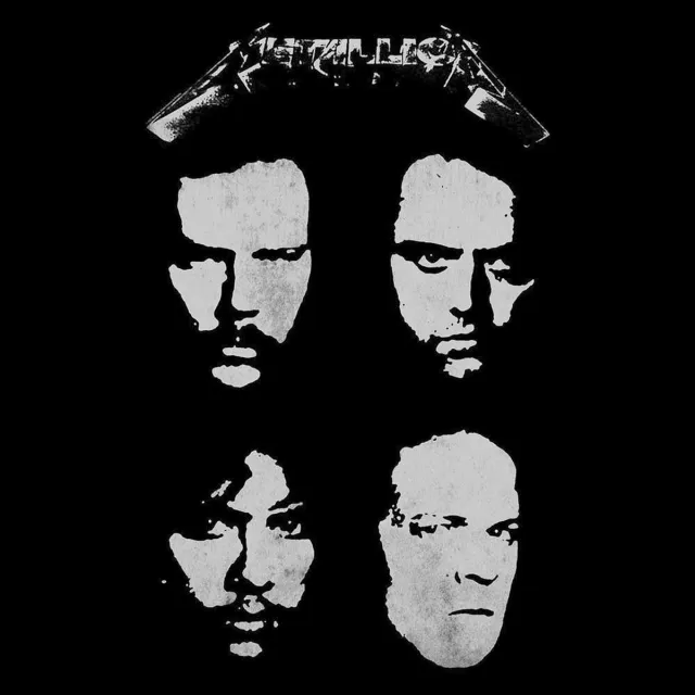 Rock Off Metallica Textiel Poster Flag Black Album Zwart