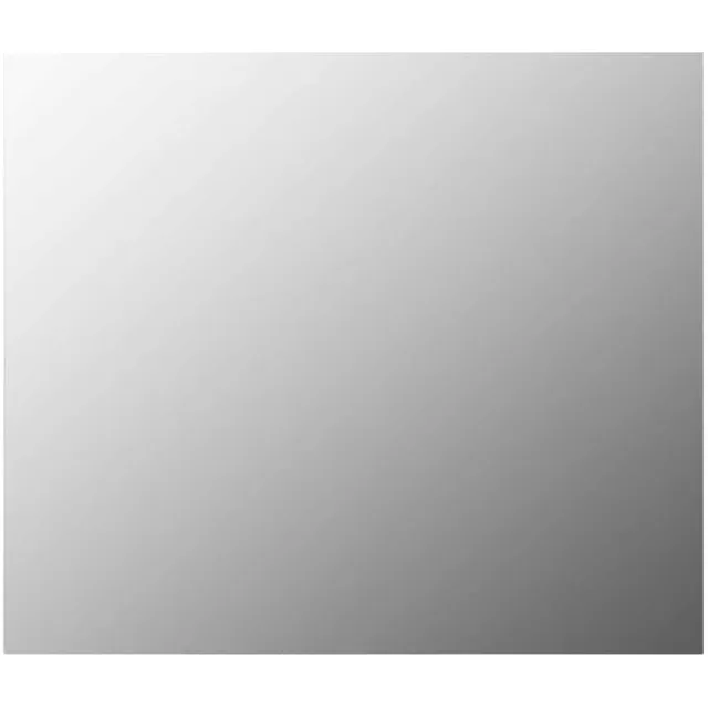 vidaXL Spiegel frameloos 80x60 cm glas zilver