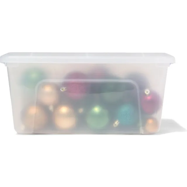 HEMA Opbergbox 15L Tokyo transparant 39.5x29x18.5 recycled