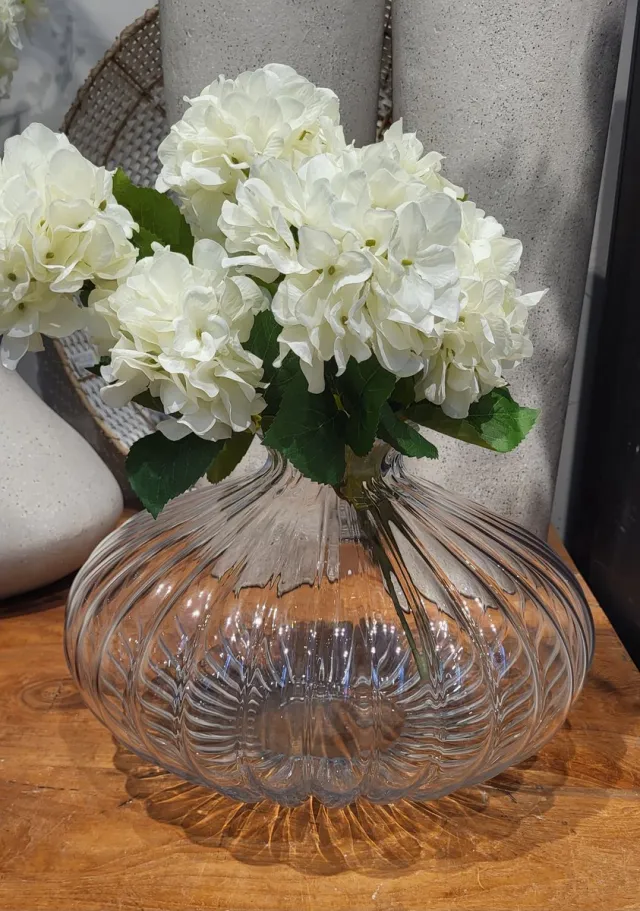 Mix en Match Living & Fashion Mix en Match - Vaas - XL - Helder glas - Florance - 41x25cm Neutraal