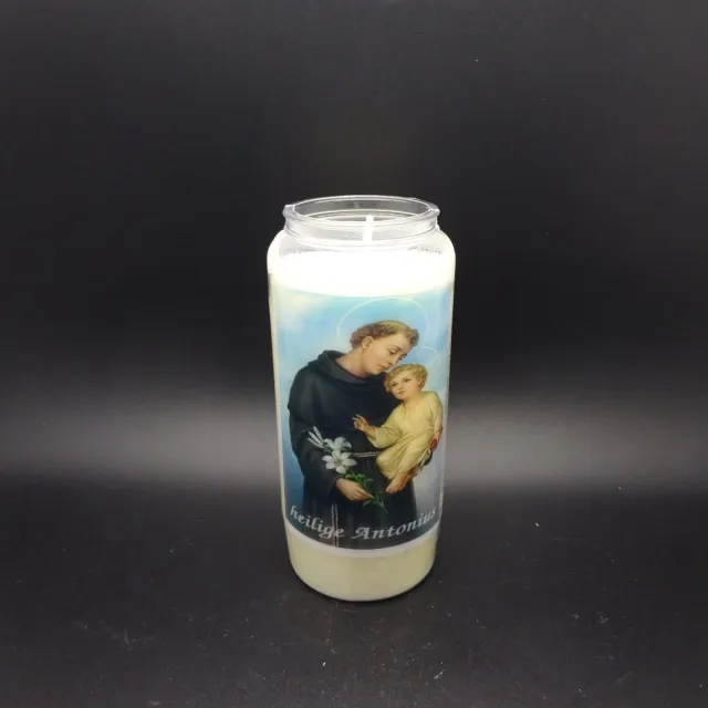 Partijhandel RODO Noveenkaars Heilige Man 001 - 6 dagen brander (5 stuks) wit