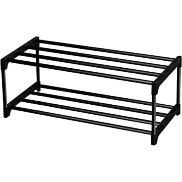 Solacis Schoenen Opbergsysteem - Schoenen Organizer - Schoenenbox - Schoenen Opbergen - Must Have In Huis! Zwart