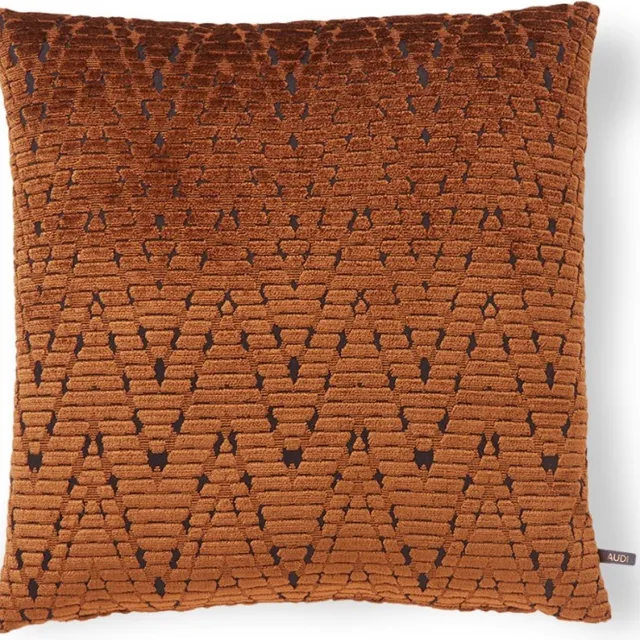 Claudi sierkussen Galard - copper - 45x45 cm koper