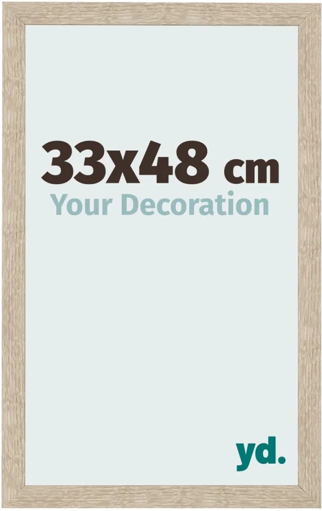 yd. Your Decoration - Fotolijst 33x48 cm - MDF - Sonoma Eiken - Bologna