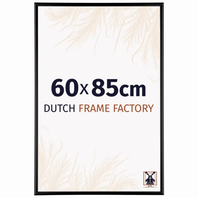 Dutch Frame Factory Fotolijst 60x85 cm - Aluminium - Zwart Mat - Kampen