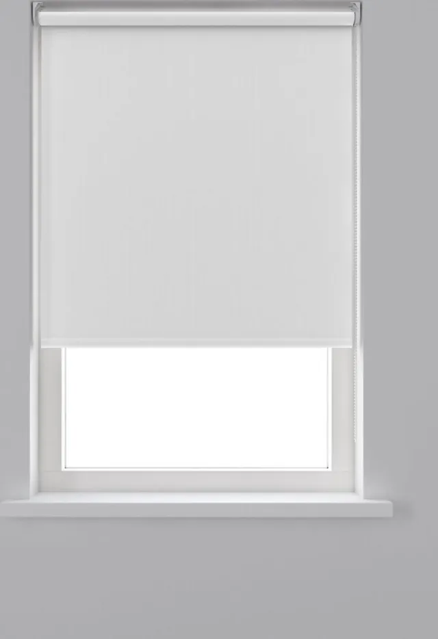 Decosol Rolgordijn Verduisterend - Sneeuwwit (5715) - 180 x 250 cm