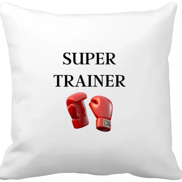Akyol super trainer Kussen hoes - Sport - coach - boxing - trainer - geschenk - verjaardag - love gift - 40 bij 40 cm Multicolor