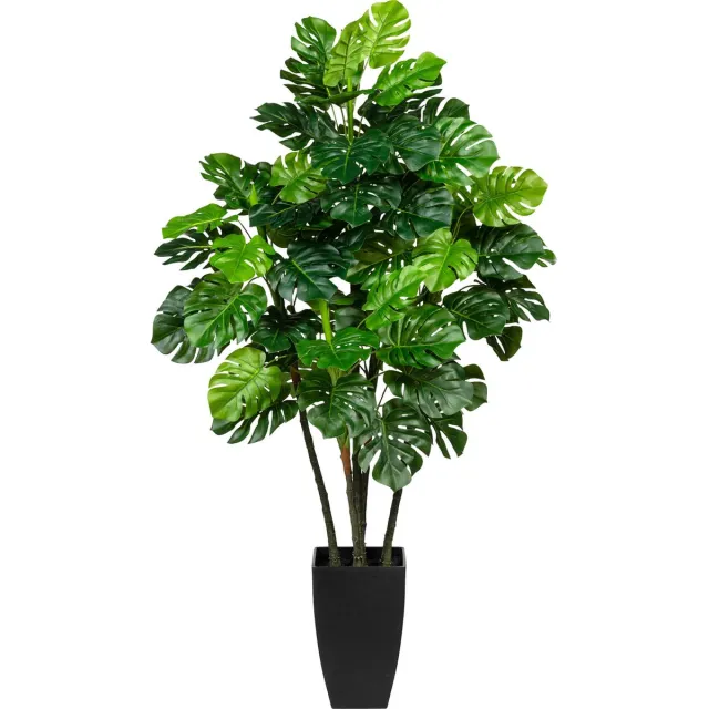 Kopu Kunstplant Split Philodendron 105 cm - Extra vol met 42 bladeren Groen