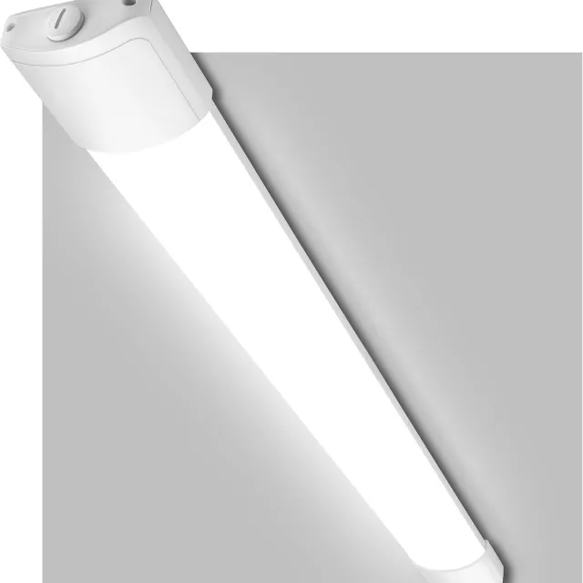 Oraymin LED TL Armatuur 60 cm 20W - IP66 Waterdicht - 2200LM - Koppelbaar - Voor Garage Kelder en Werkplaats Wit