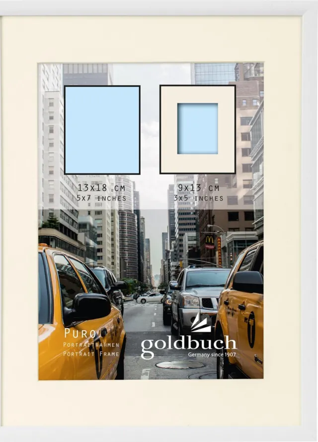 Goldbuch Fotolijst Puro - Wit - 9x13 cm (13x18 cm)