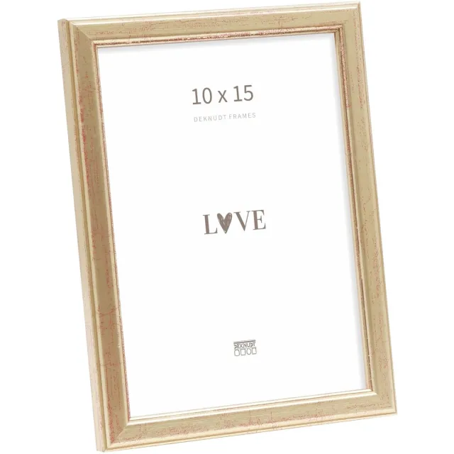 Deknudt Frames fotolijst S236A1 - goudkleurig hout - foto: 10x15 cm