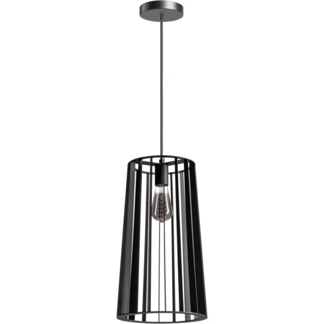 Besselink licht ETH Blackbird Hanglamp - Ø26cm - E27 - Zwart