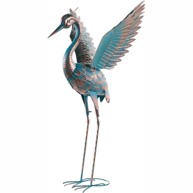 Beliani DINAGAT - Buitendecoratie - Blauw - IJzer