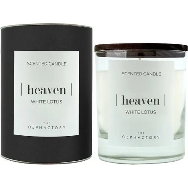 The Olphactory Luxe Geurkaars #heaven - white lotus wit