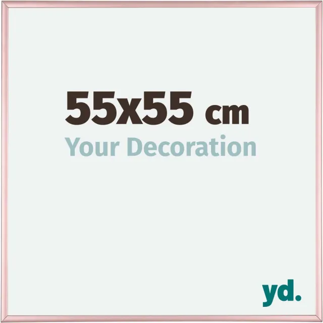 yd. Your Decoration - Fotolijst 55x55 cm - Aluminium - Koper - Kent