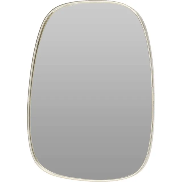Home & Styling Wandspiegel Excellance - frame kleur goud - 30 x 40 cm - met smalle lijst - gang/badkamer/slaapkamer spiegels Goudkleurig