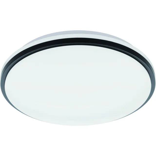 Eglo Pinetto Plafondlamp - LED - Staal|Kunststof - Zwart|Wit