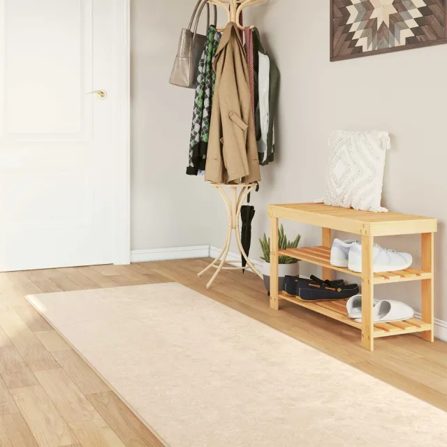 vidaXL Vloerkleedloper MARSA Crèmekleurig 250 x 100 cm, foto 2