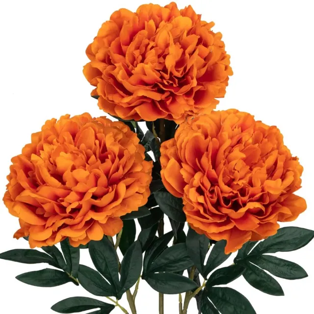 My Ninki ® Realistisch Uitziende Kunstbloem Boeket in Diverse Kleuren voor Decoratie en Bruiloft orange