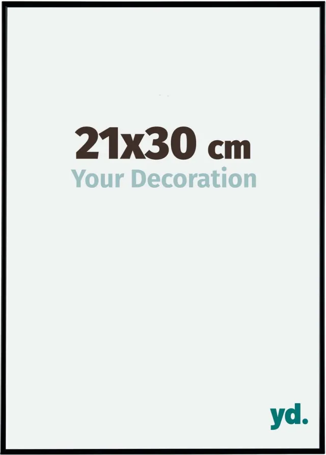 yd. Your Decoration - Fotolijst 21x30 cm - Kunststof - Zwart Mat - Evry