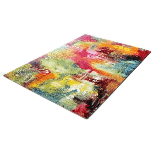 Karpet24 Karrpet24 Vloerkleed Belis Kleurrijk 20754 – Modern Abstract Design, Duurzaam en Geschikt voor Elke Ruimte multikleur, foto 2