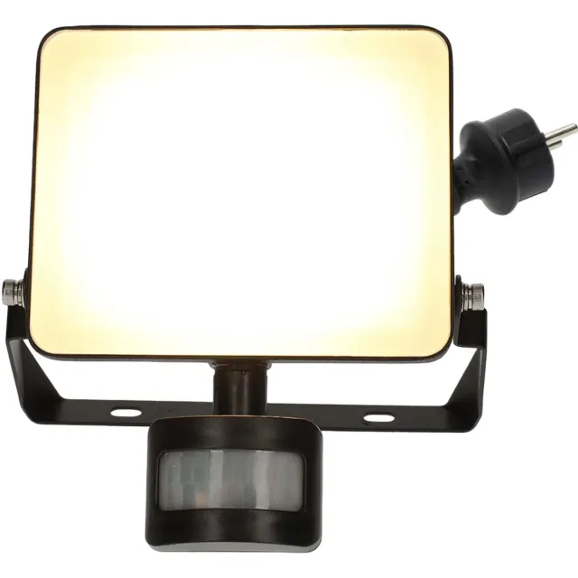 Nedis Smartlife Buitenlamp - Bewegingssensor - 1620 lm - Wi-Fi - 20 W - Warm tot Koel Wit - 3000 - 6500 K - Aluminium - Android / IOS Zwart