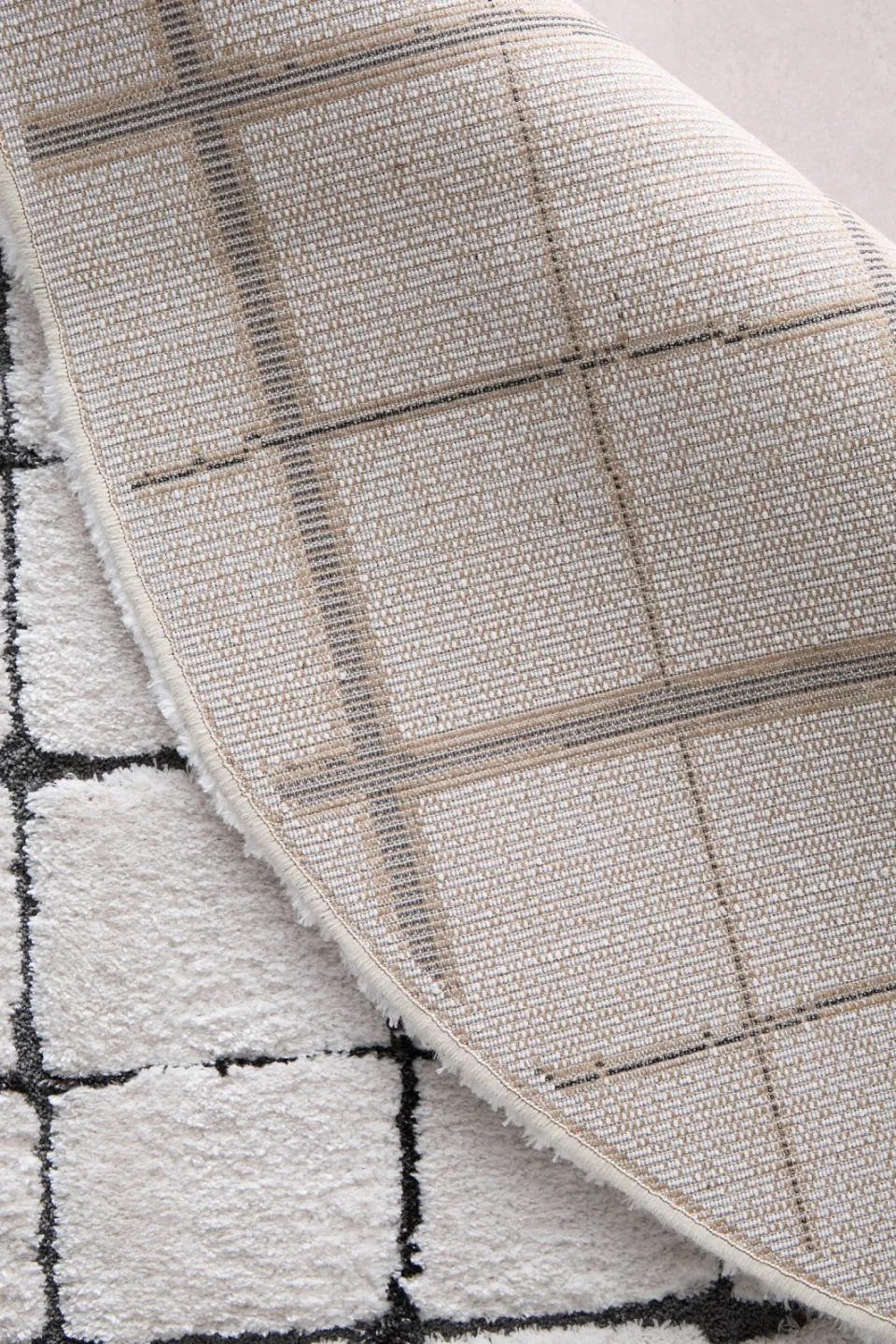 Studio LIVIT vloerkleed off white/antraciet, foto 6