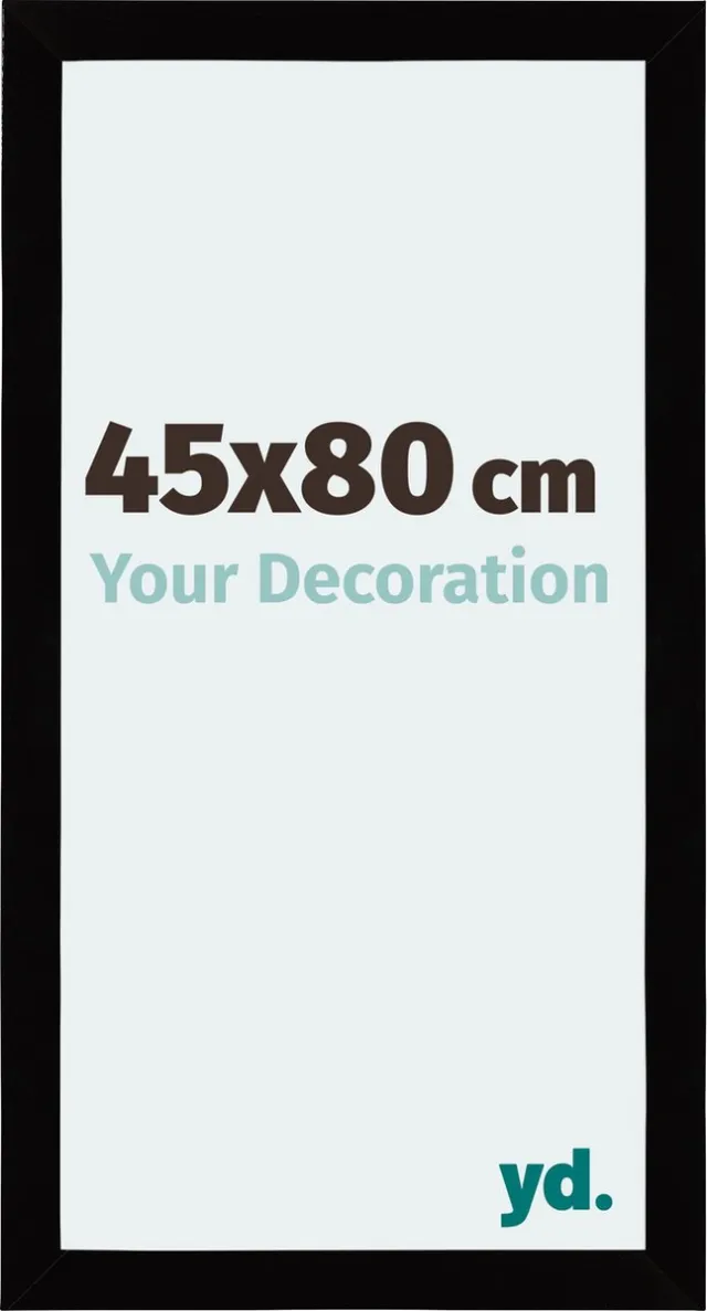 yd. Your Decoration - Fotolijst 45x80 cm - MDF - Zwart Hoogglans - Mura