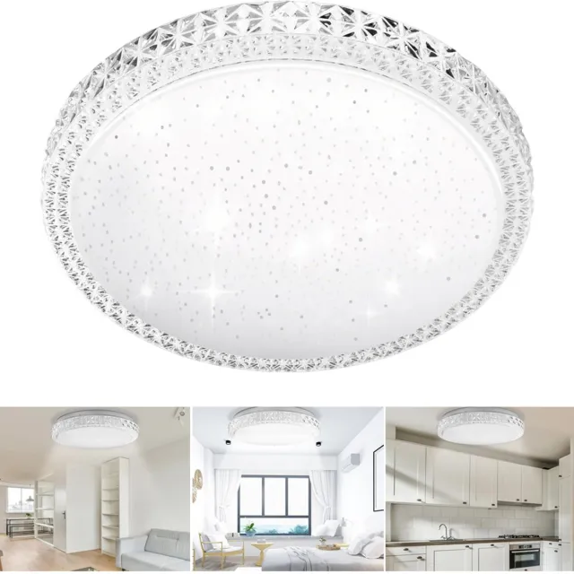 NCRealher LED-Plafondlamp - Inbouwplafondlamp - 20W 6500K Plafondlampen Koud Wit - Voor Keuken Schot Toilet Veranda